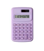 Calculadora solar lila